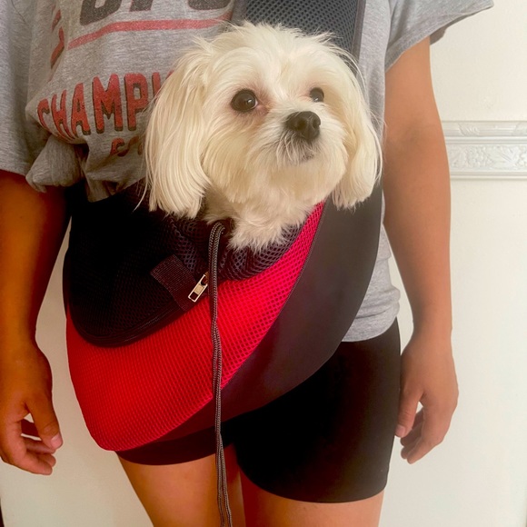 COPY - Reflective Pet Sling Carrier  comes in 3 sizes S, M & L as well as 3 col… - Picture 10 of 11